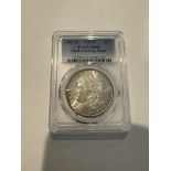 1891-CC $1 PCGS MS62 VAM 3 Spitting Eagle