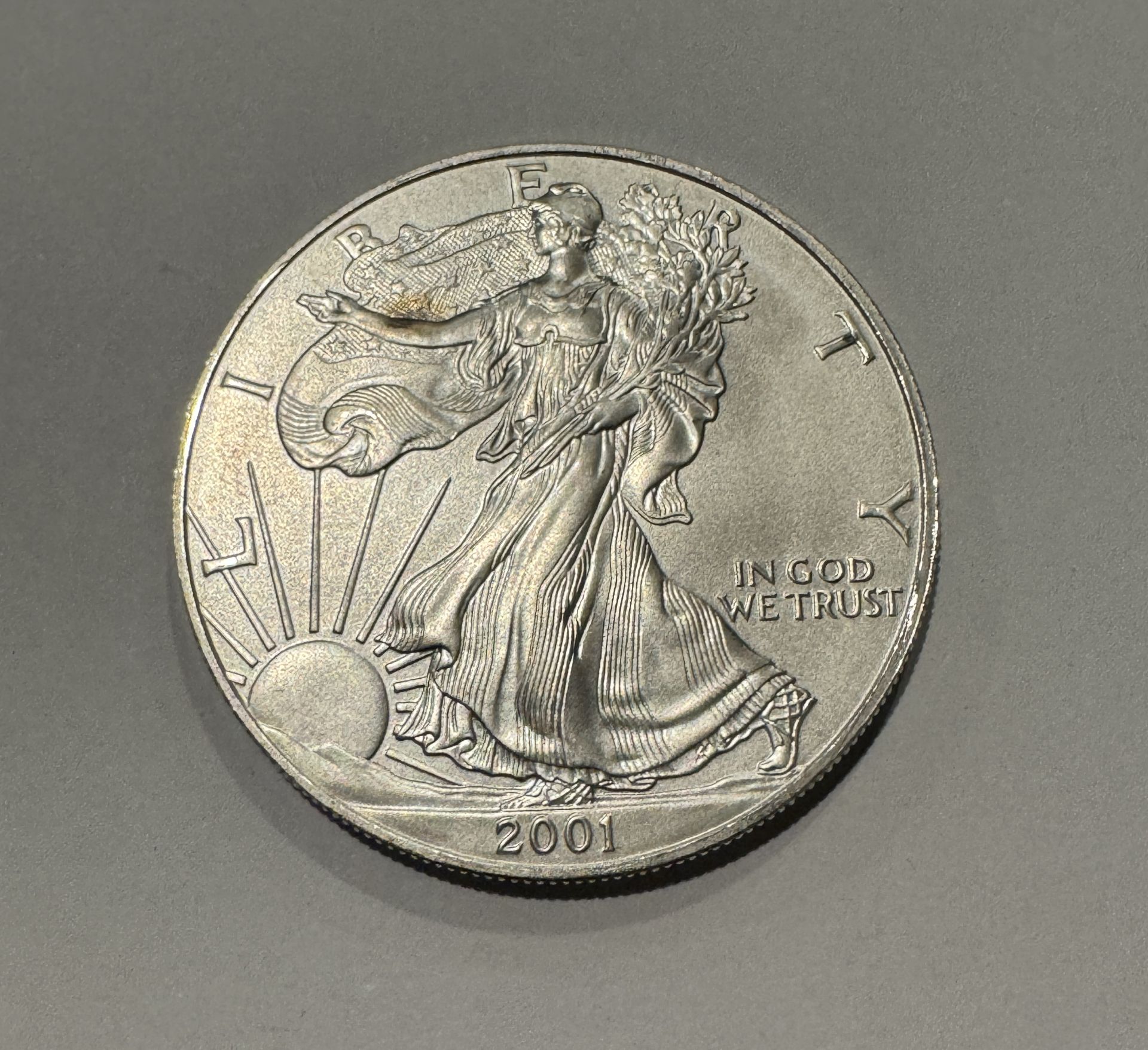 2001 SILVER EAGLE 1 OZ COIN