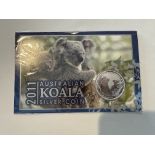 2011 AUSTRALIAN KOALA SILVER COIN