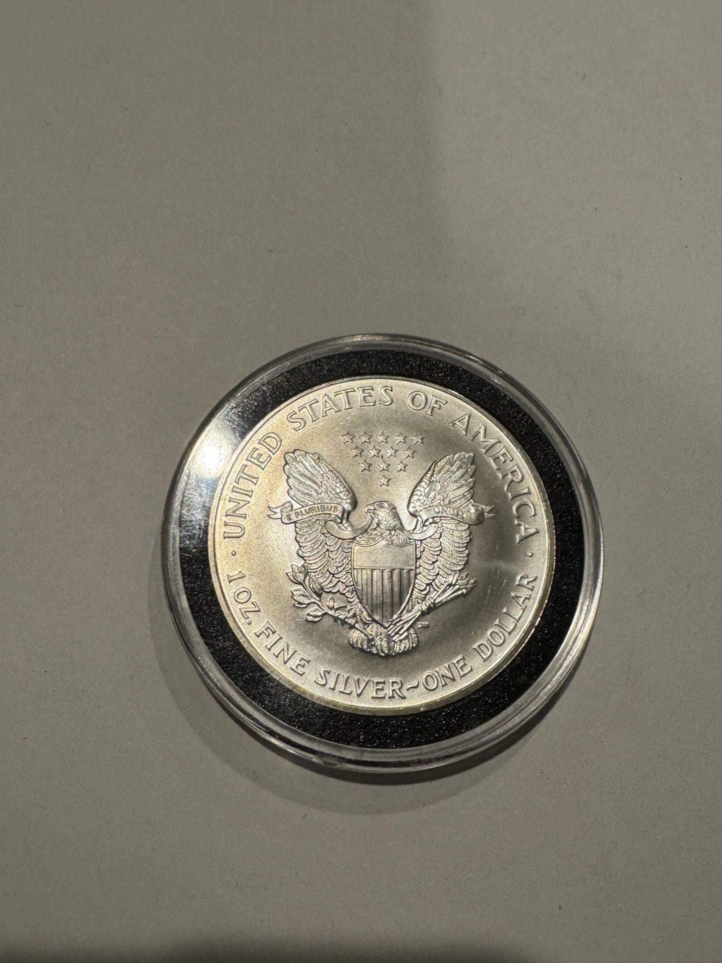 $1 DOLLAR SILVER COIN 1OZ 2002 - Image 2 of 2