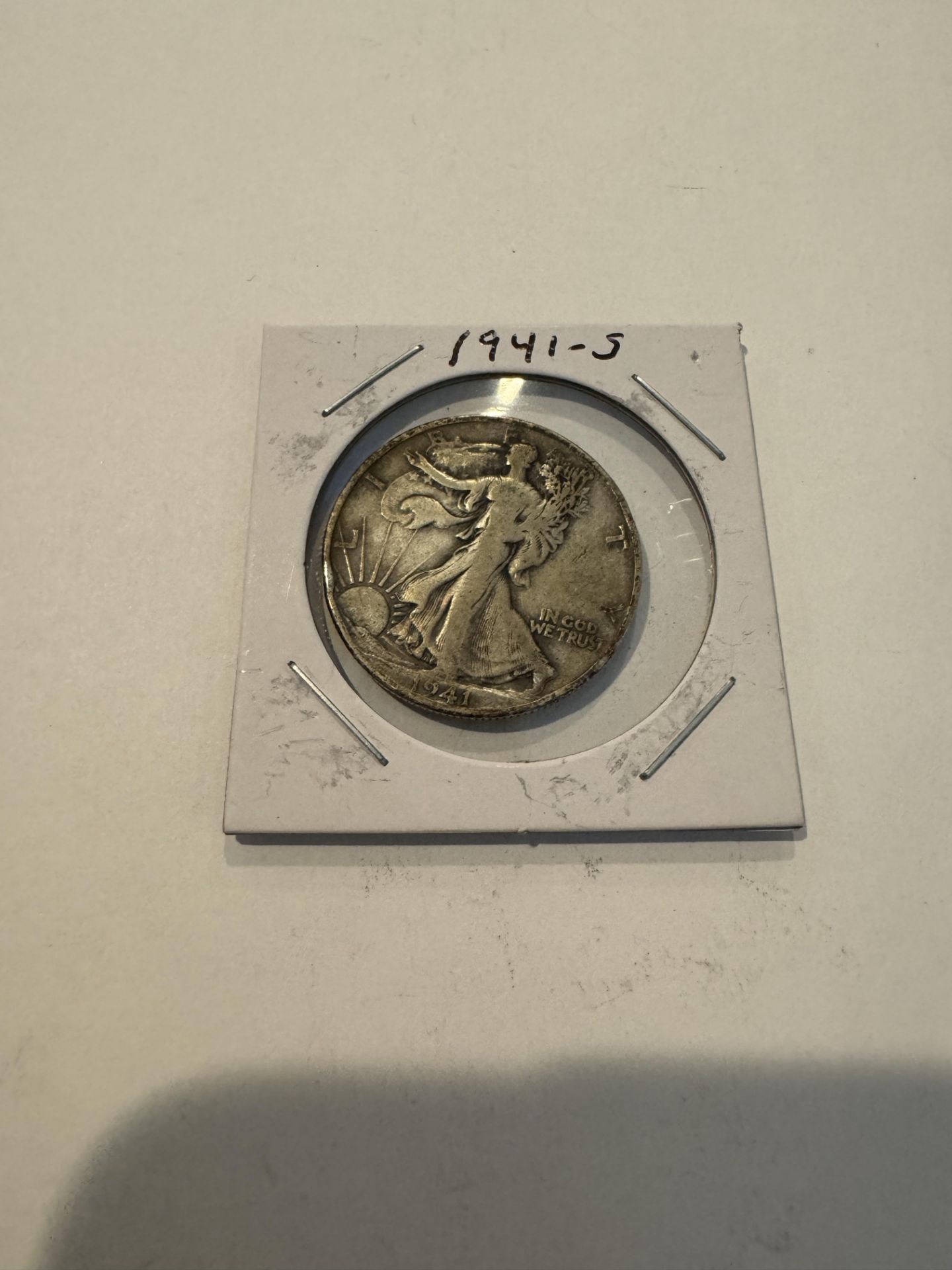 US Half-dollar silver coin 1941