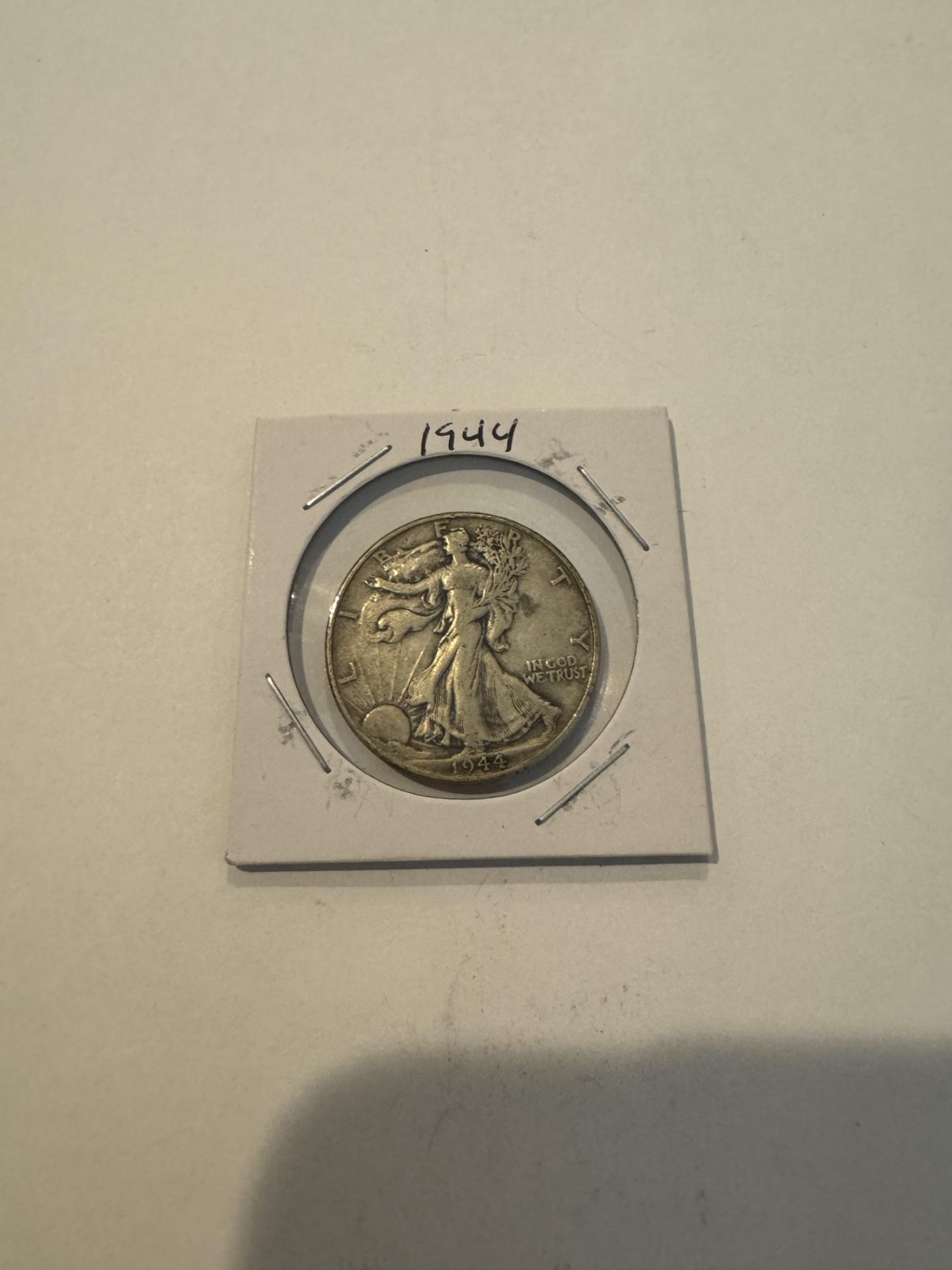 US Half-dollar silver coin 1944