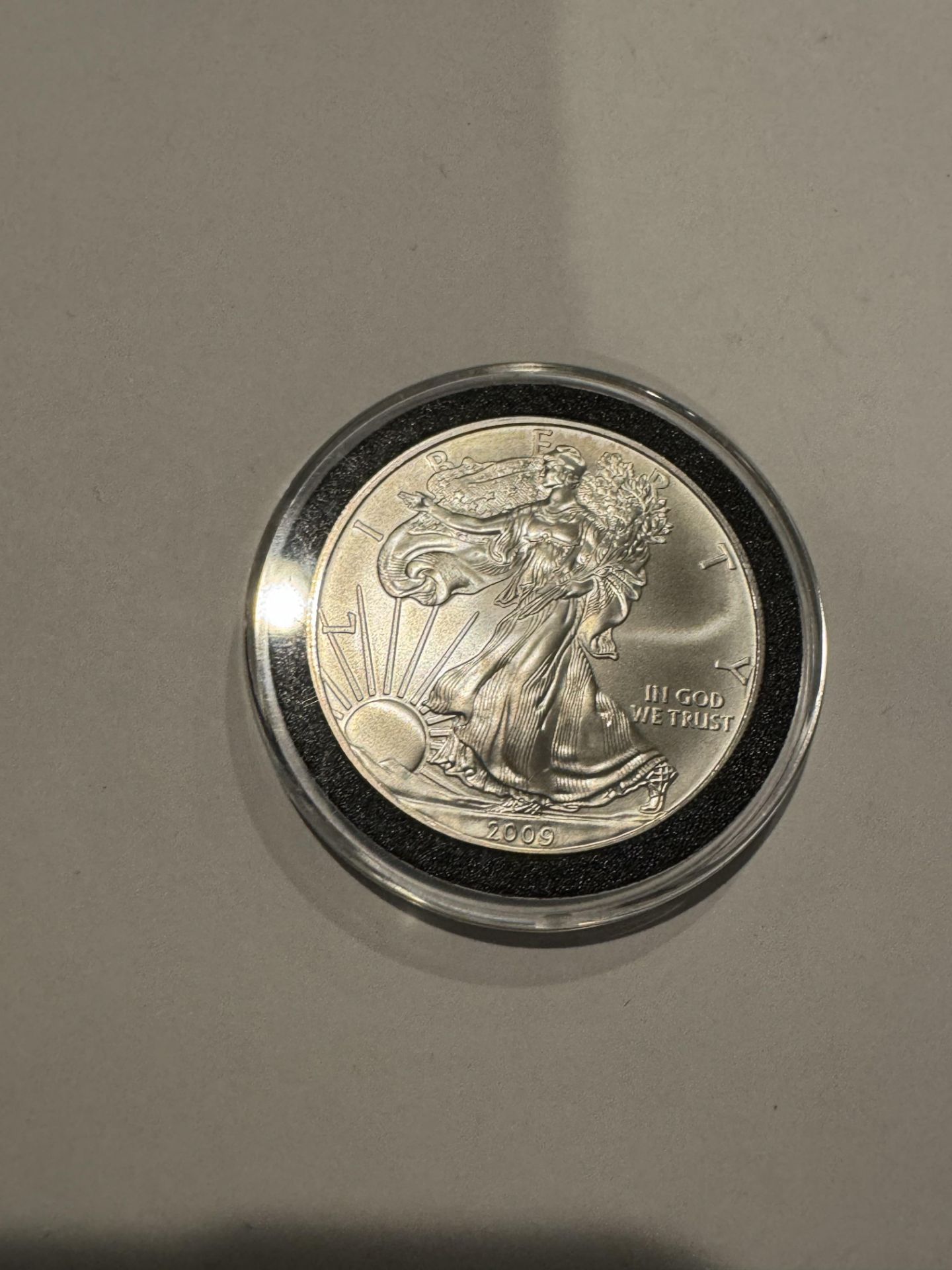 $1 DOLLAR SILVER COIN 1OZ 2009