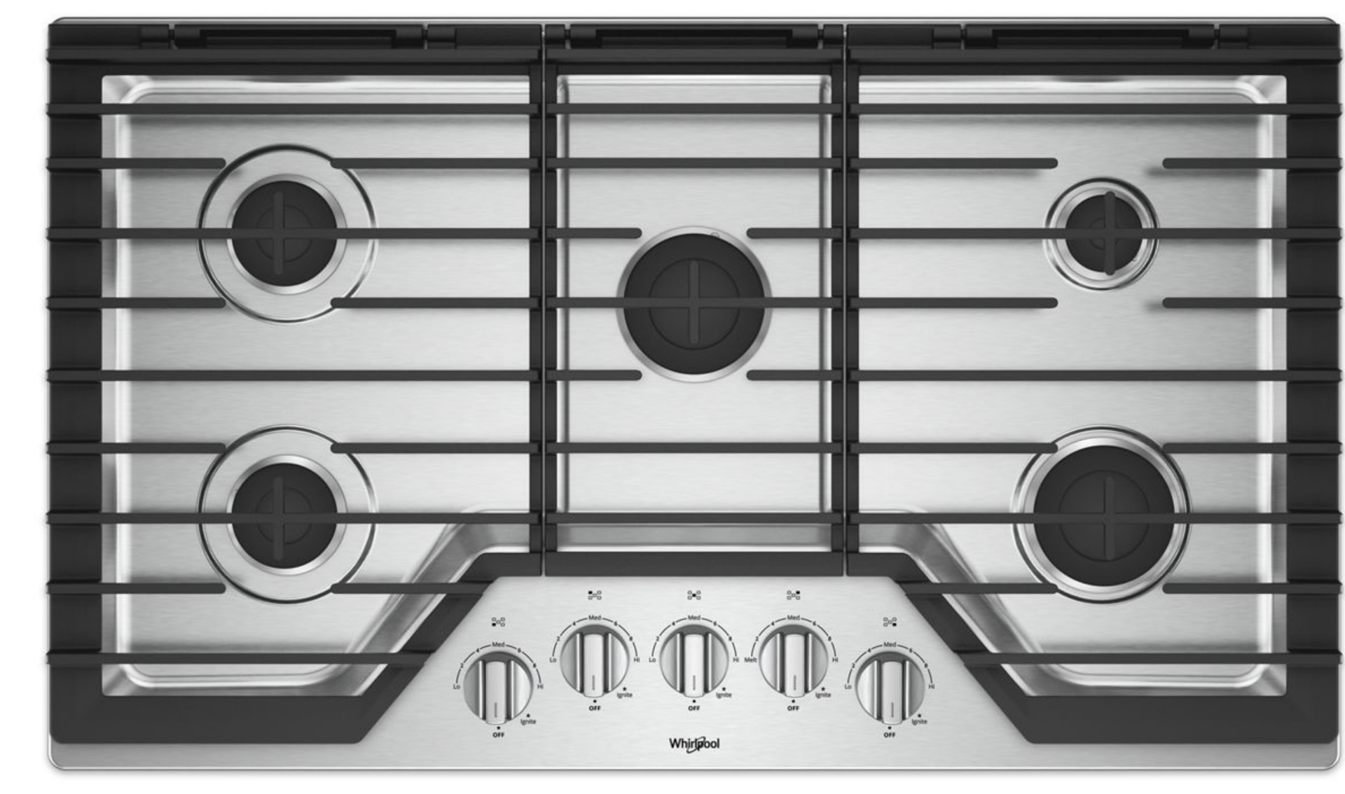 $1100 36-inch Gas Cooktop with EZ-2-Lift™ Hinged Cast-Iron Grates ( FROM MODEL HOME)