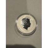 ELIZABETH II $1 2012 SILVER COIN