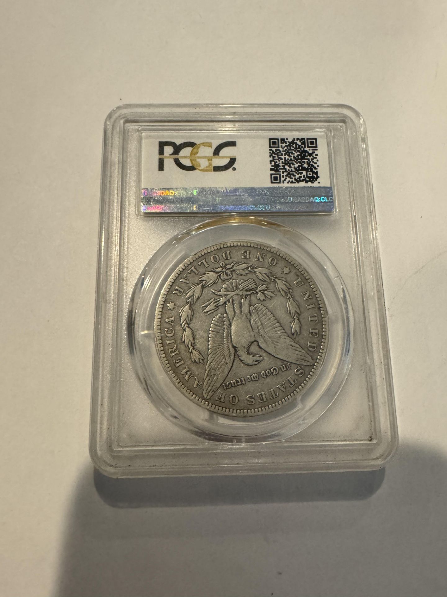 1888-O PCGS VG10 DOUBLED DIE OBVERSE $1 - Image 2 of 2