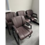 4 LEATHER CHAIRS