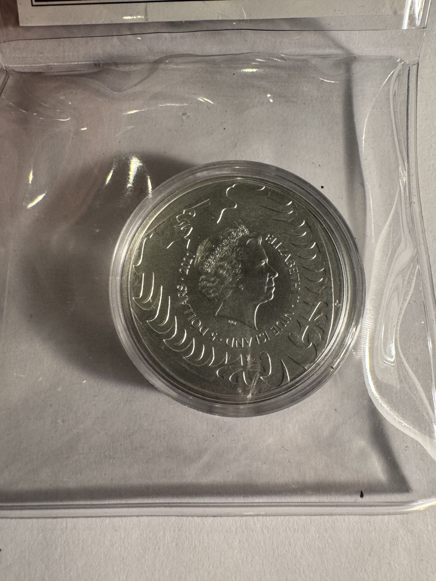 2021 2oz SILVER PIECE CESKA REPUBLIC - Image 2 of 2