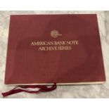 ABNC American Bank Note Company Archive Series SOA 1987 Volume 1