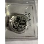 2024 1/2oz AUSTRALIAN SILVER LUNAR DRAGON COIN