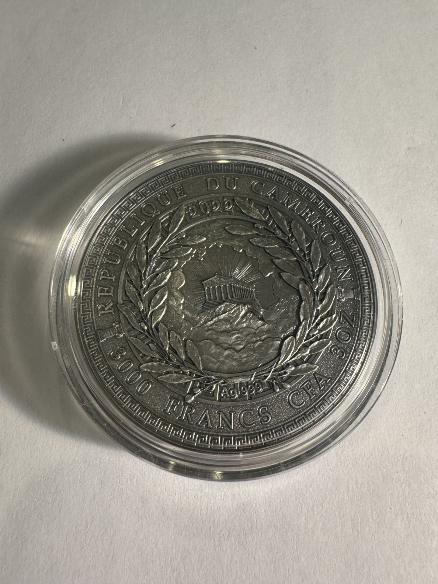 2022 3oz SILVER COIN PIECE POSEIDON - Image 2 of 2