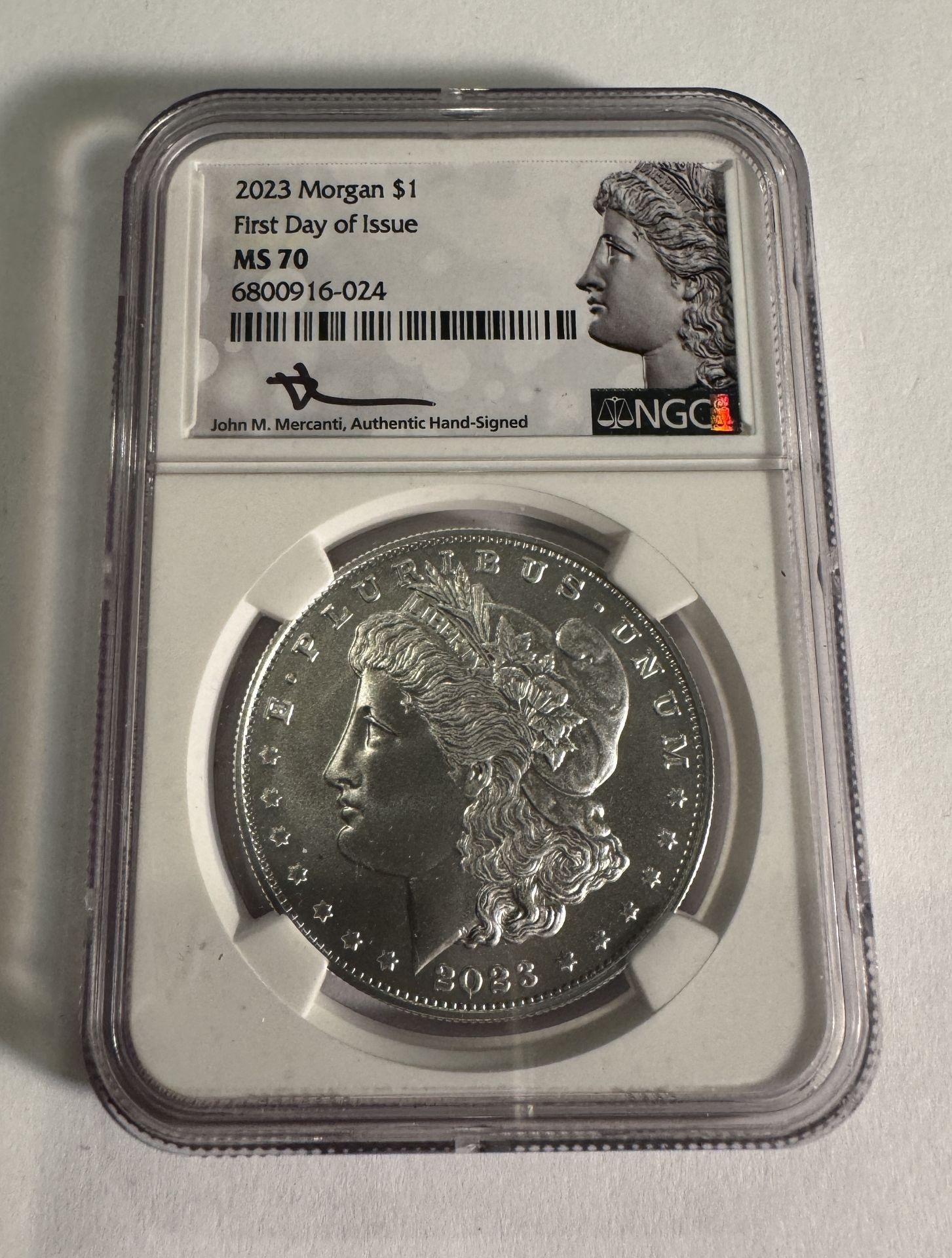 2023 MORGAN $1 MS70