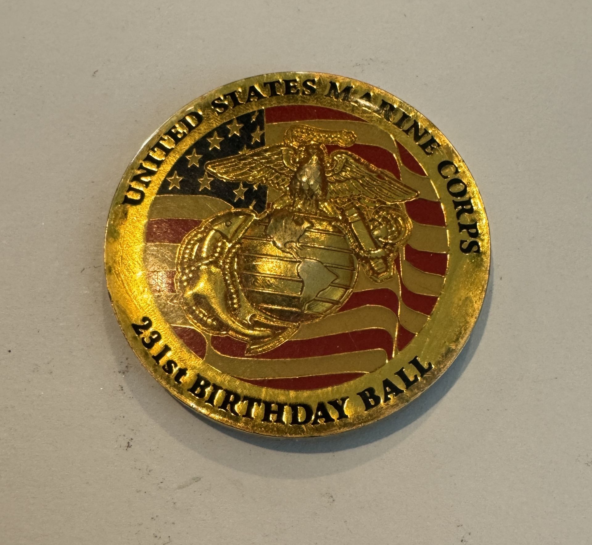 MARINES CORP CHALLENGE TOKEN - Image 2 of 2