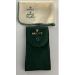 ROLEX POUCH + CLOTH AUTHENTIC