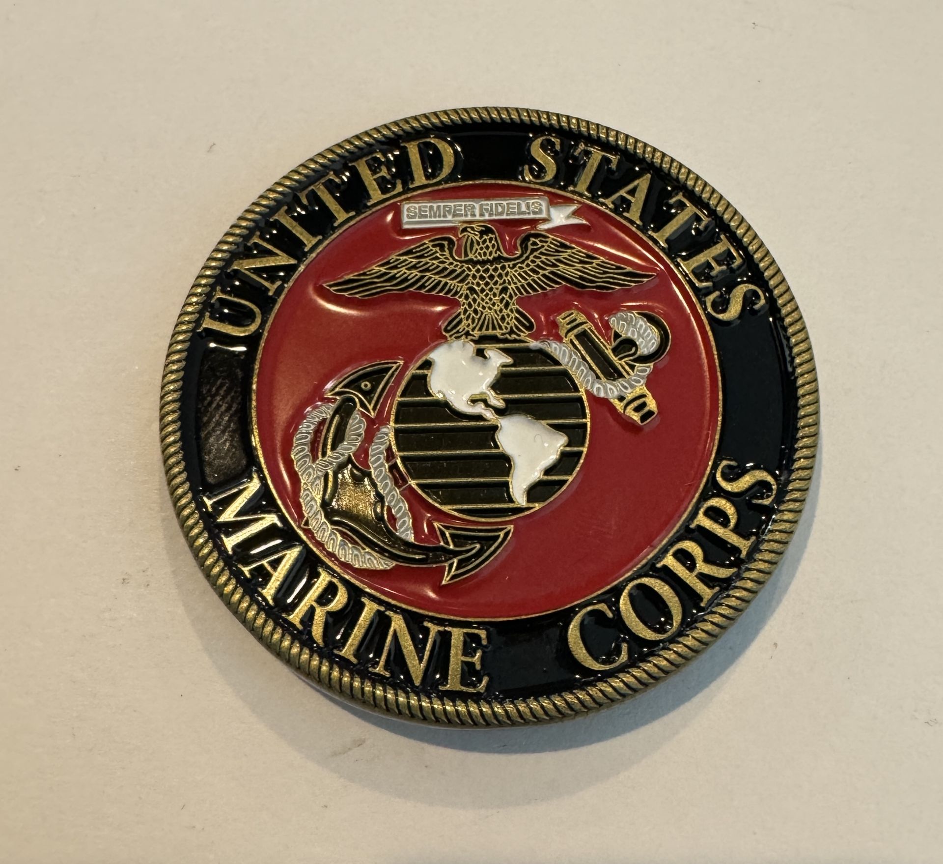 US MARINES CHALLENGE COIN TOKEN