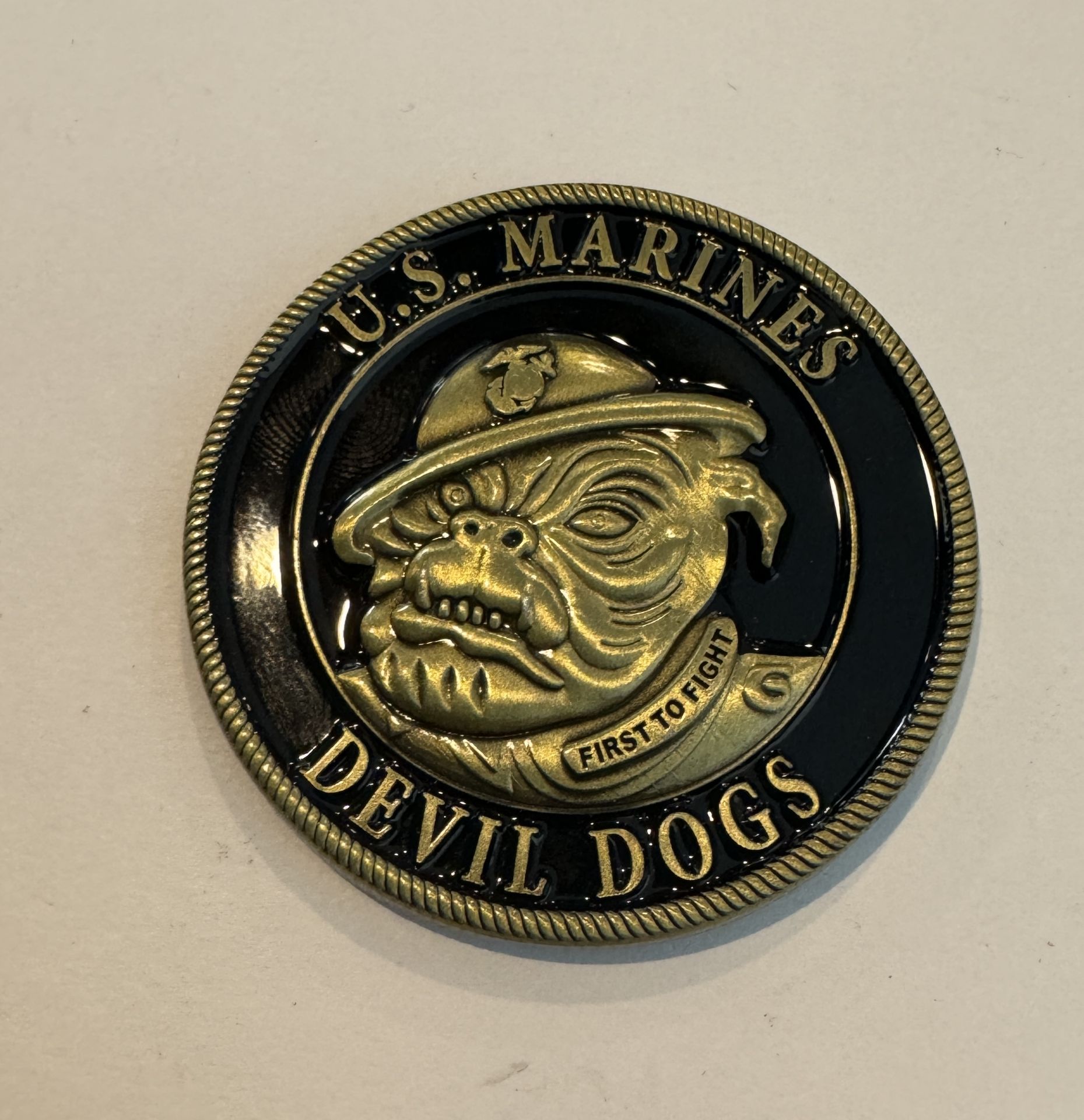 US MARINES CHALLENGE COIN TOKEN - Image 2 of 2