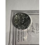 2022 SILVER PIECE GIBRALTAR