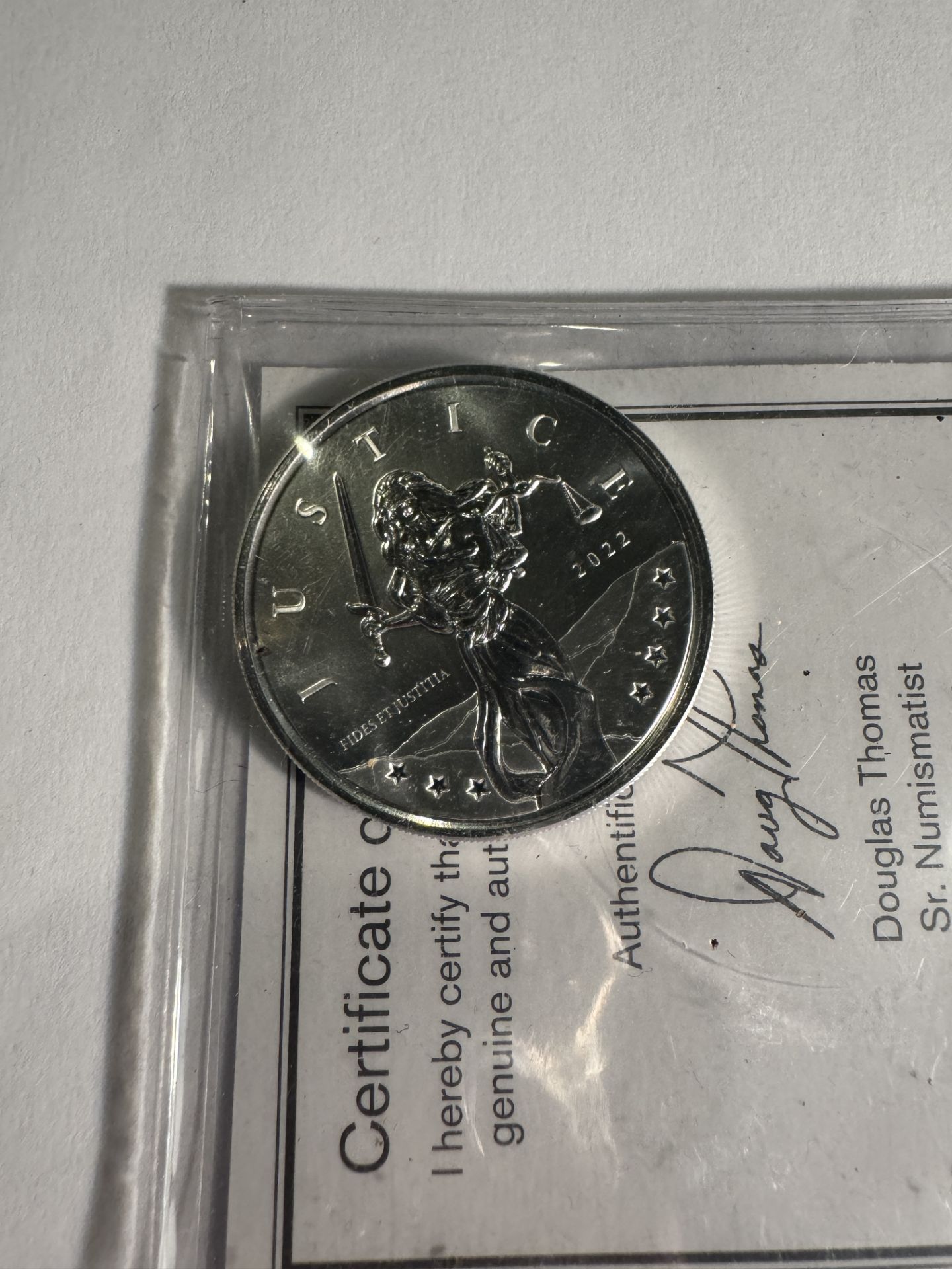 2022 SILVER PIECE GIBRALTAR