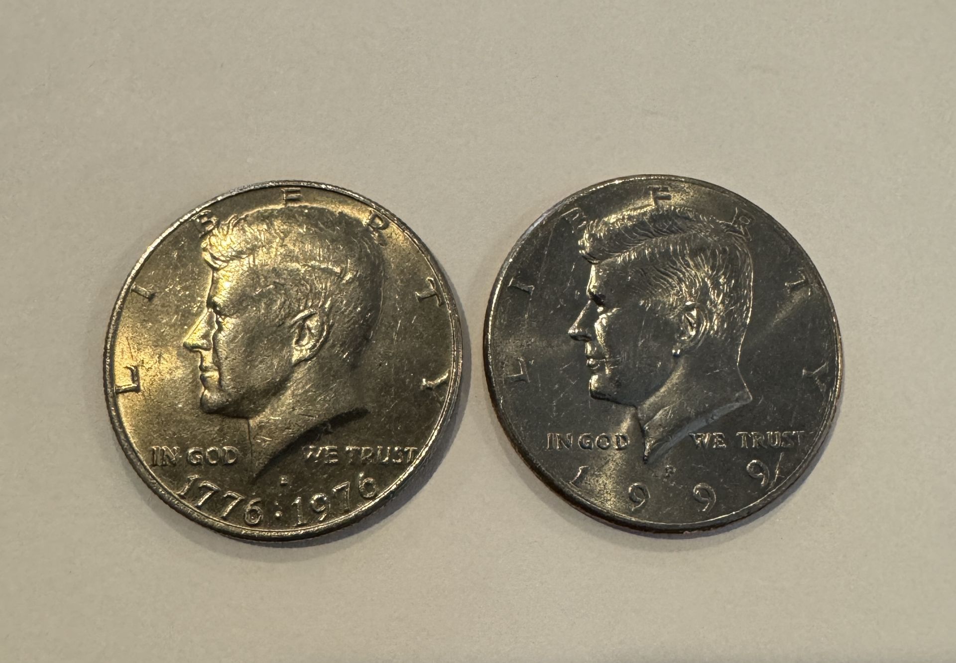 1999 + 1776-1976 HALF DOLLAR - Image 2 of 2