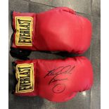BOXING GLOVES SIGNED BY RIDDIC Riddick BOWE