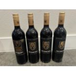 4 SPECIAL EDITION BOTTLES WINE GOLDEN KNIGHTS LAS VEGAS