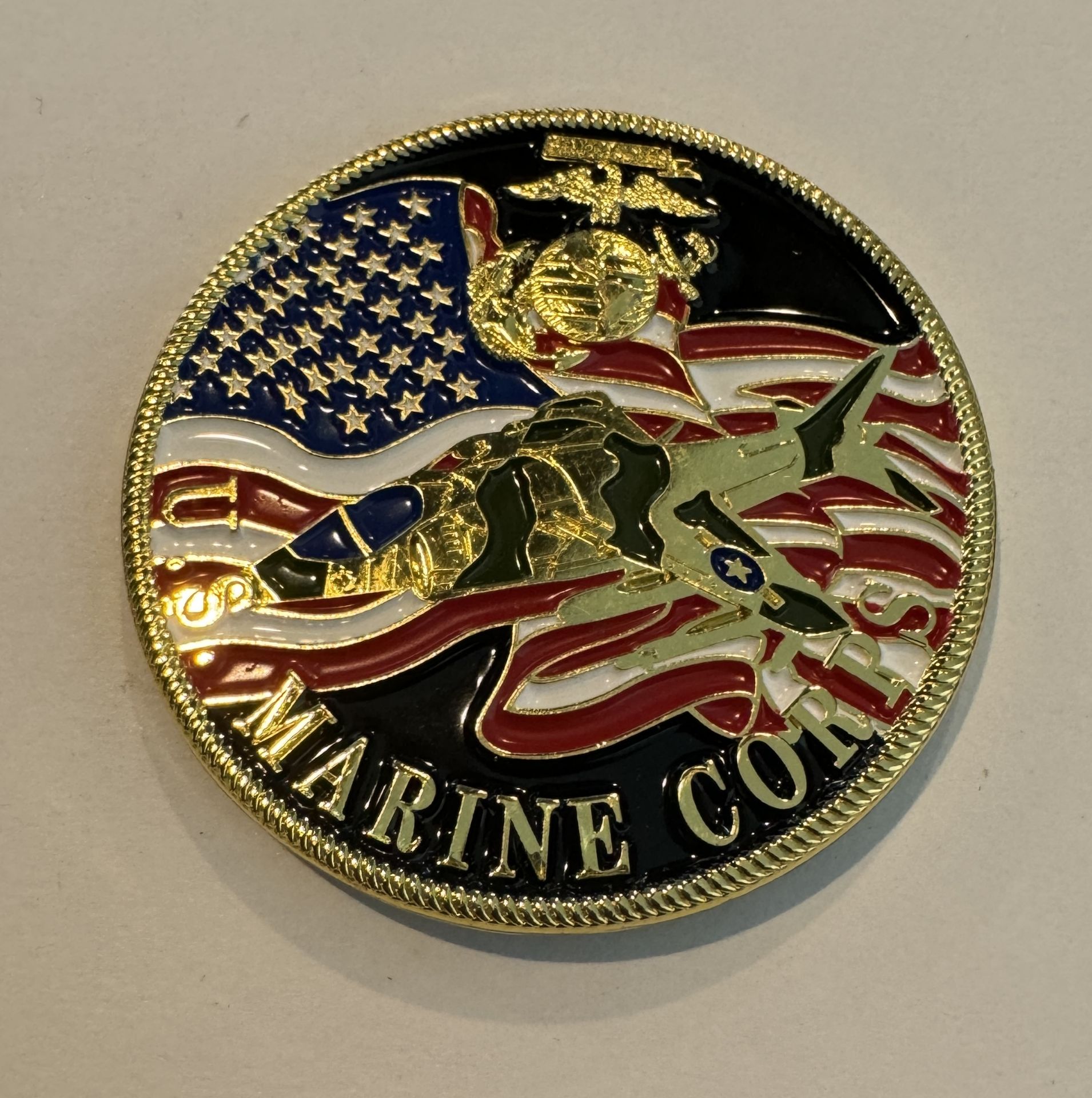 US MARINES CHALLENGE COIN TOKEN