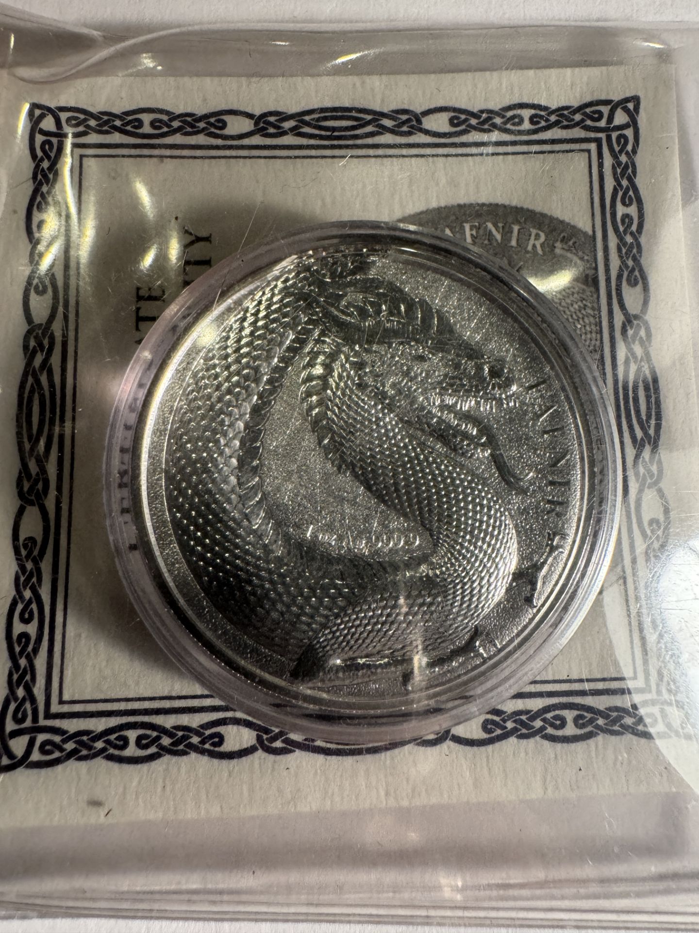 2020 1oz SILVER PIECE GERMANIA BEASTS - Image 2 of 2