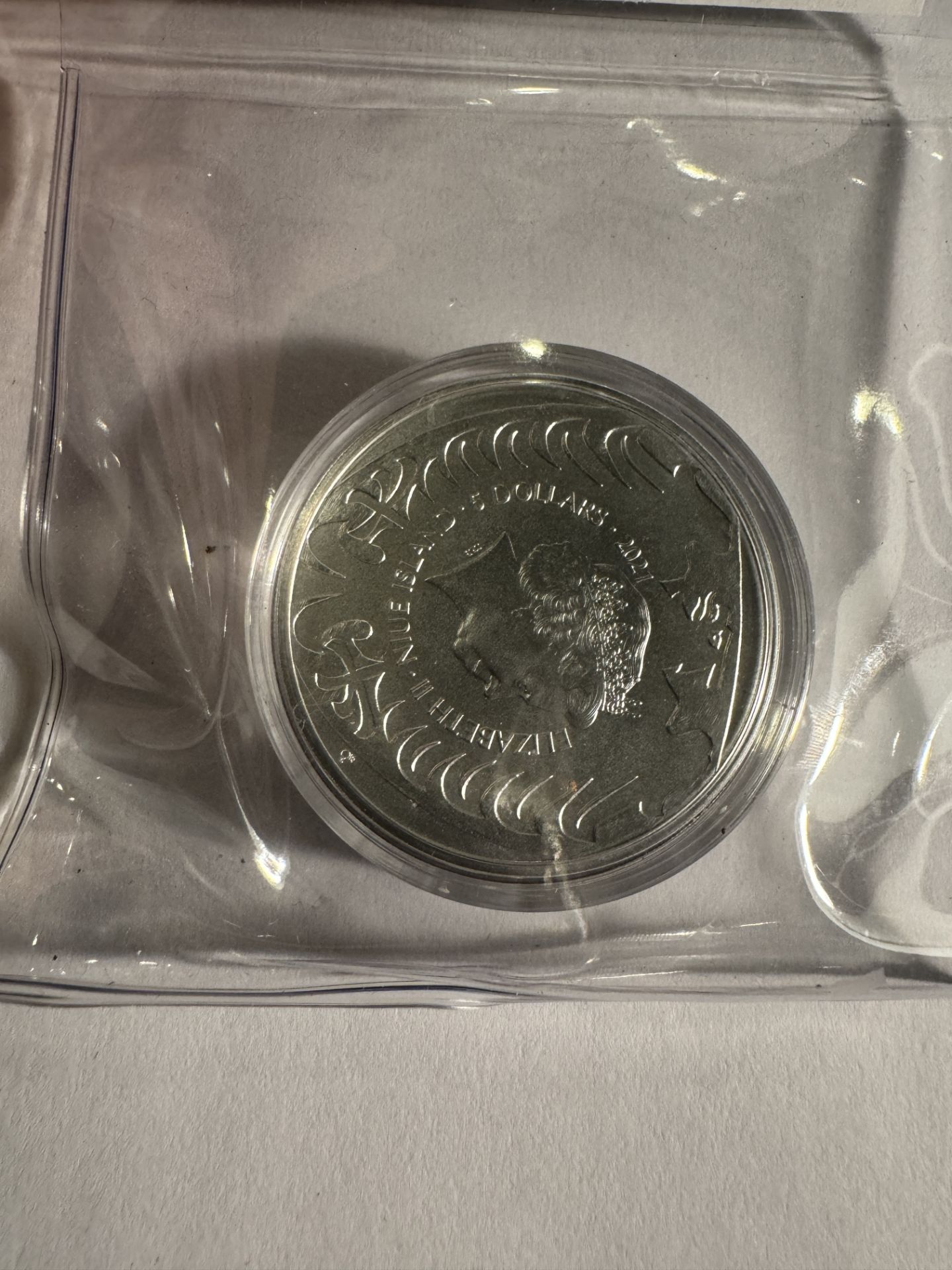 2021 2oz SILVER PIECE CESKA REPUBLIC - Image 2 of 2