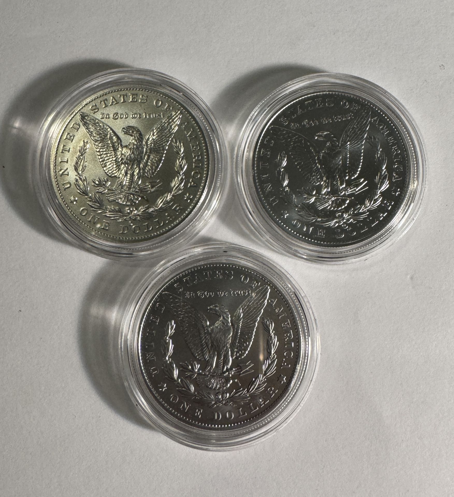 3 PCS 2021 SILVER DOLLARS