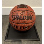 BASKETBALL SIGNED POSSIBLY BY 2012 DREAM TEAM, MISSING MICHAEL JORDAN