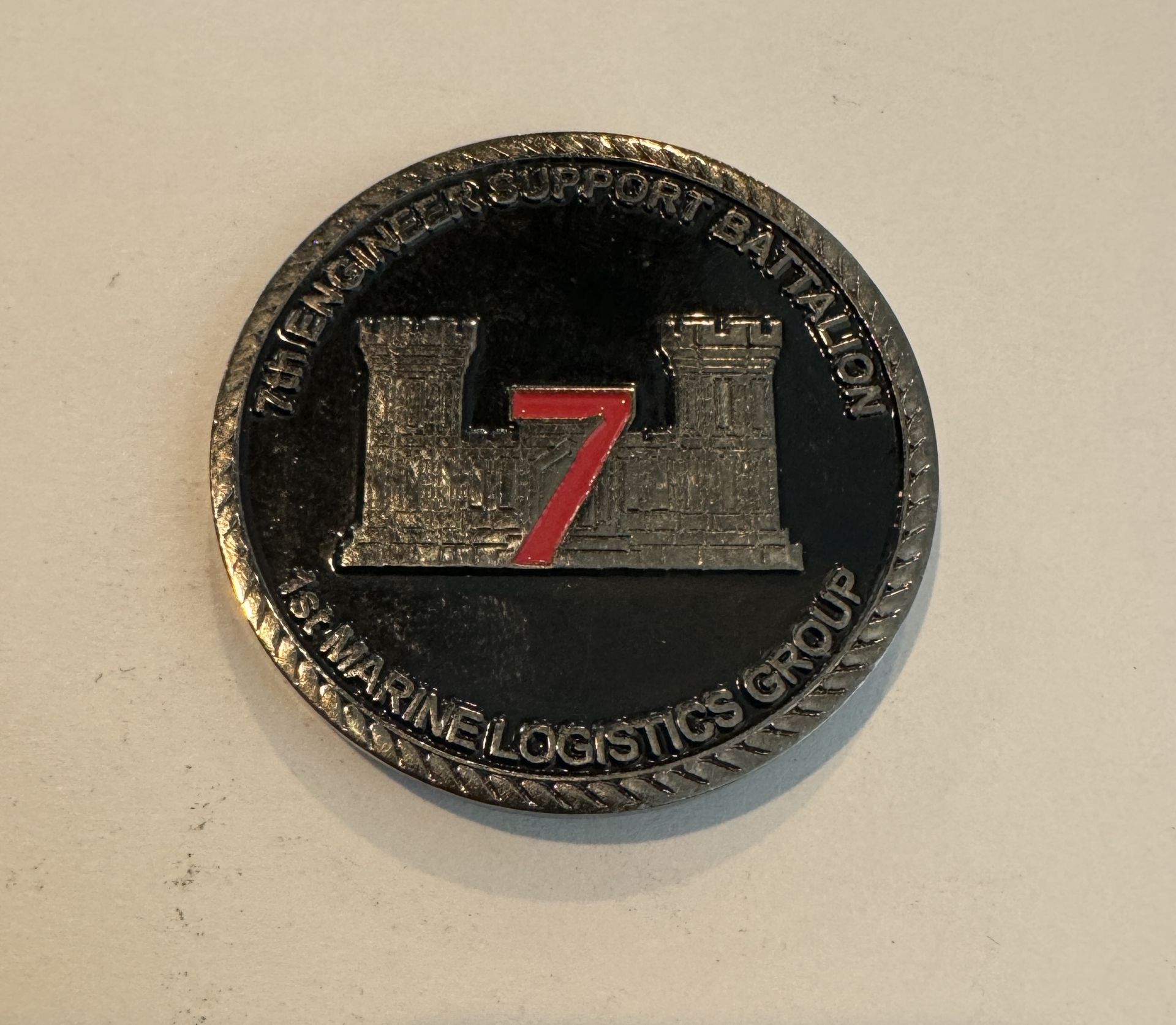 MARINES CORP CHALLENGE TOKEN - Image 2 of 2