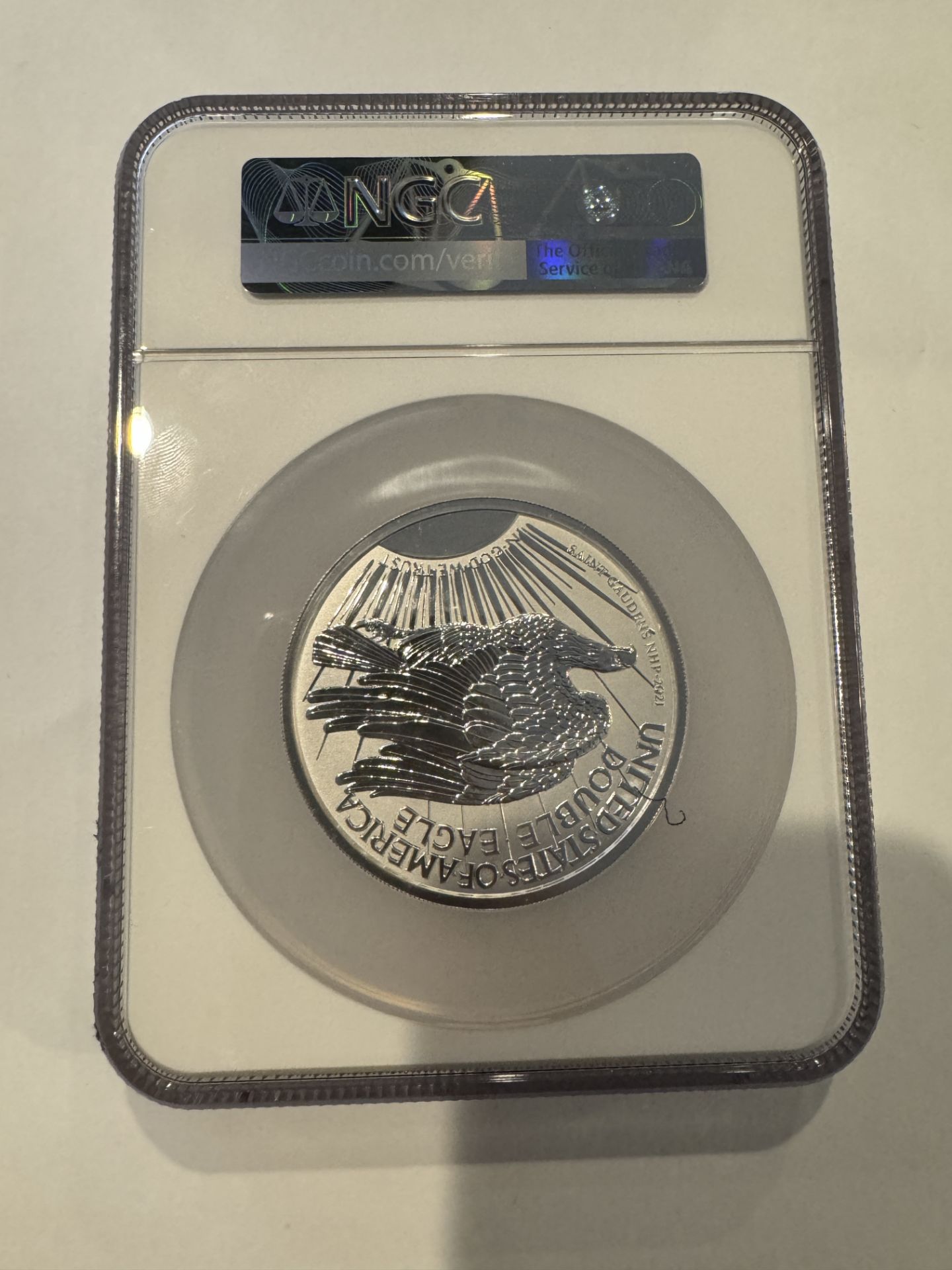 2021 Silver 10oz Private Issue - Image 2 of 2