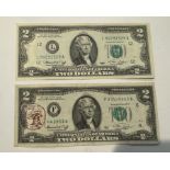 TWO $2.00 UNITED STATES BILL - SERIES 1976