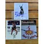 LOT OF AUTOGRAPHED IMAGES