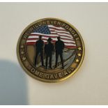 TWIN TOWERS SEPTEMBER 11 CHALLENGE COIN TOKEN MEDAL