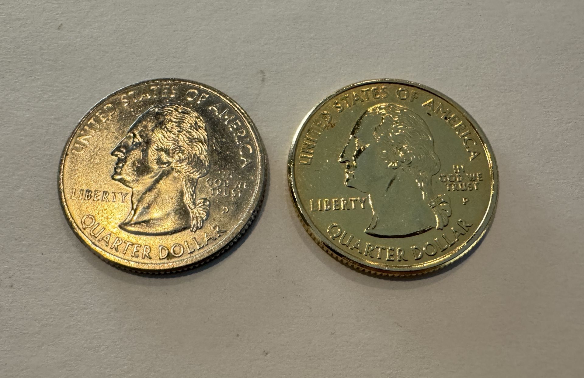 2 COLORED STATE QUARTERS - Image 2 of 2