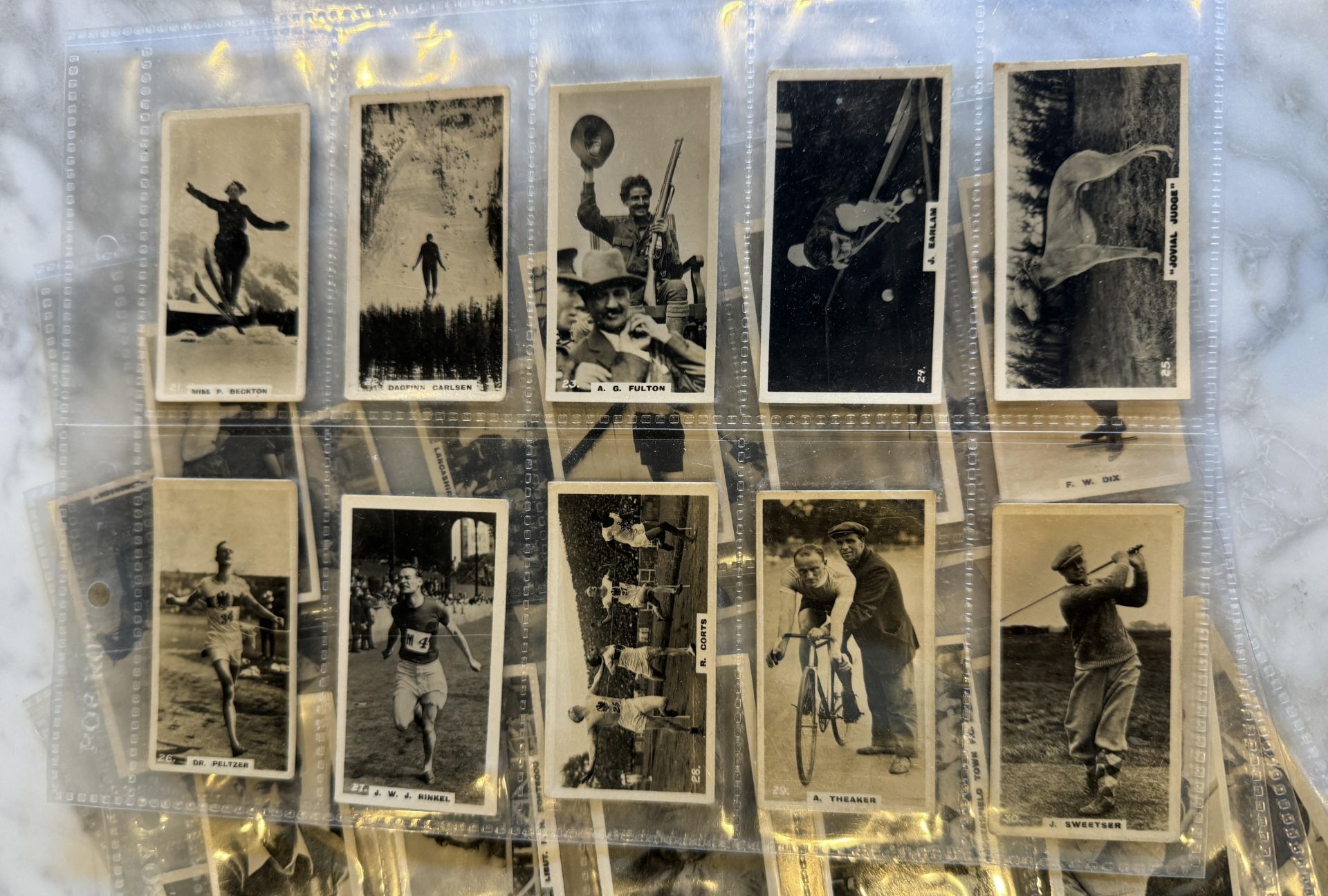 LOT OF WHO'S WHO IN SPORT 1926 CARD SERIES - Image 3 of 7