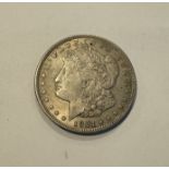 1921 MORGAN 1$ SILVER DOLLAR COIN