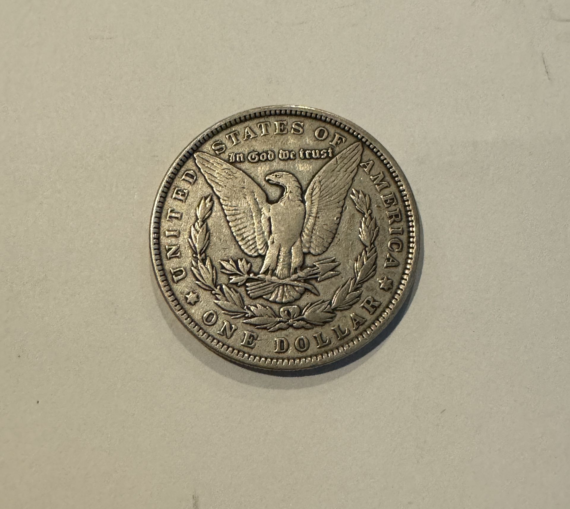 1900 MORGAN 1$ SILVER DOLLAR COIN - Image 2 of 2