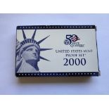 2000 UNITED STATED MINT PROOF SET COINS