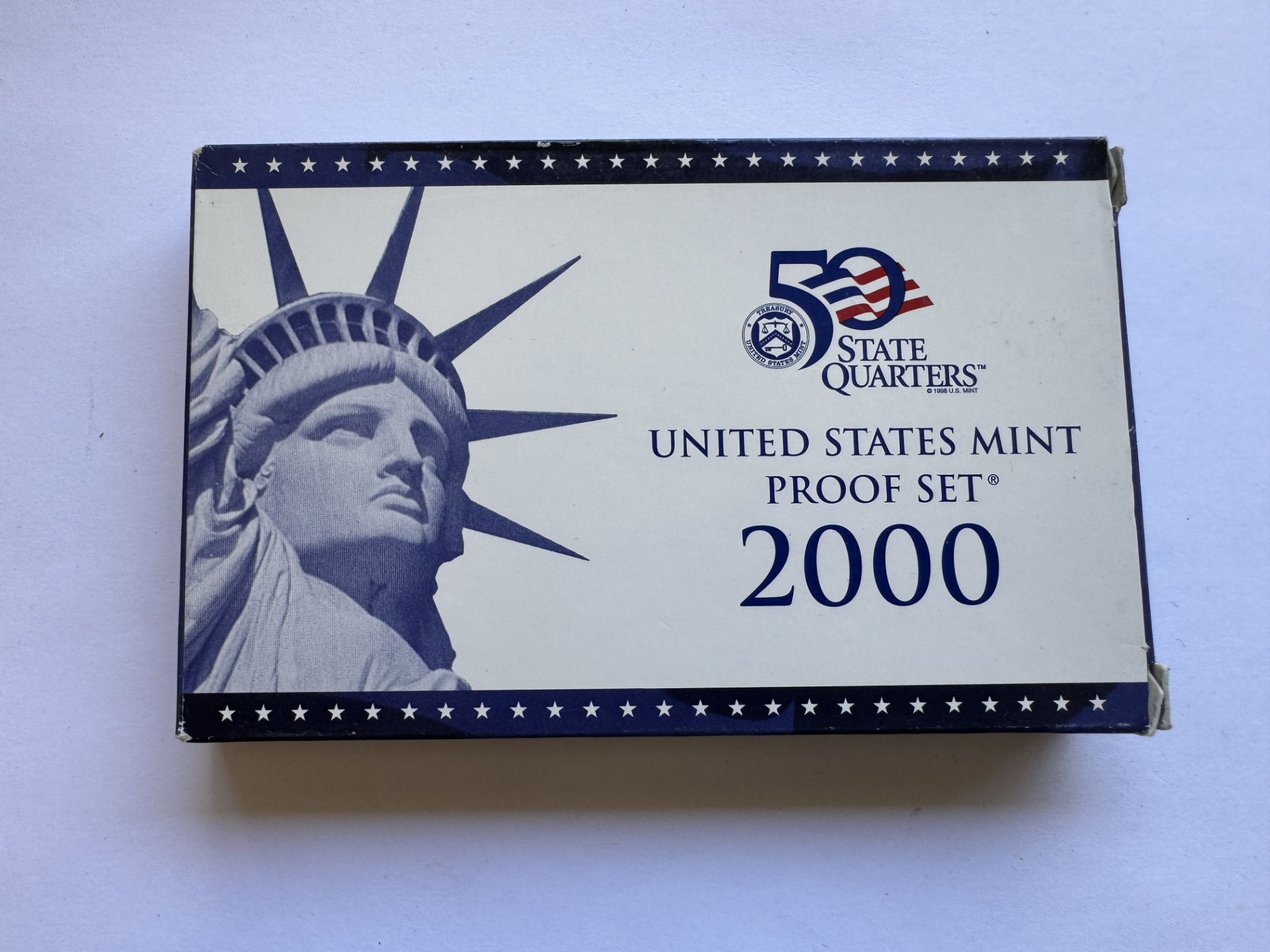 2000 UNITED STATED MINT PROOF SET COINS