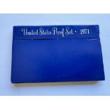 1971 UNITED STATED MINT PROOF SET COINS