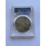 1692 GLUCKSTADT 4 MARK DANSKE COIN PCGS XF40 CHRISTIAN V