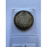 1875 A GRECIA 5 DRACHMAI COIN - GEORGE I