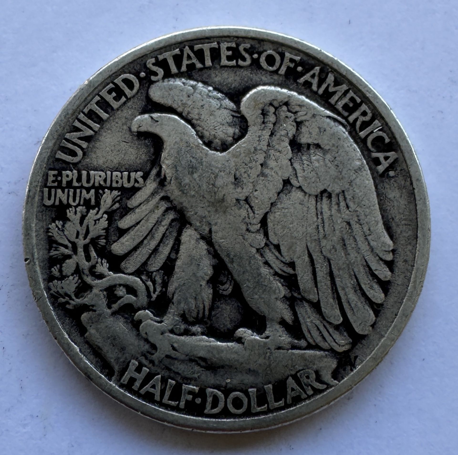 1943 WALKING LIBERTY HALF DOLLAR COIN - Image 2 of 2