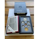 1992 SILVER PROOF SET IN COINS ROYAL CANANDIAN MINT