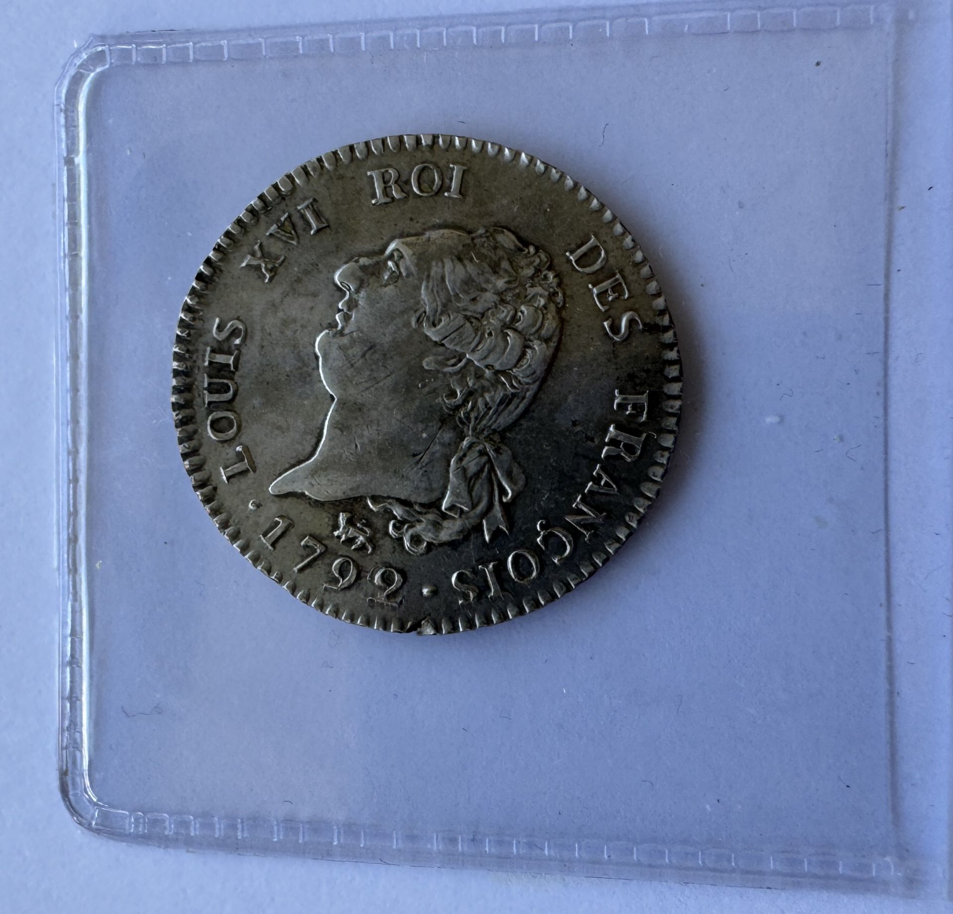 1792 A FRANCE 30 SOLS COIN - LOUIS XVI - Image 4 of 4