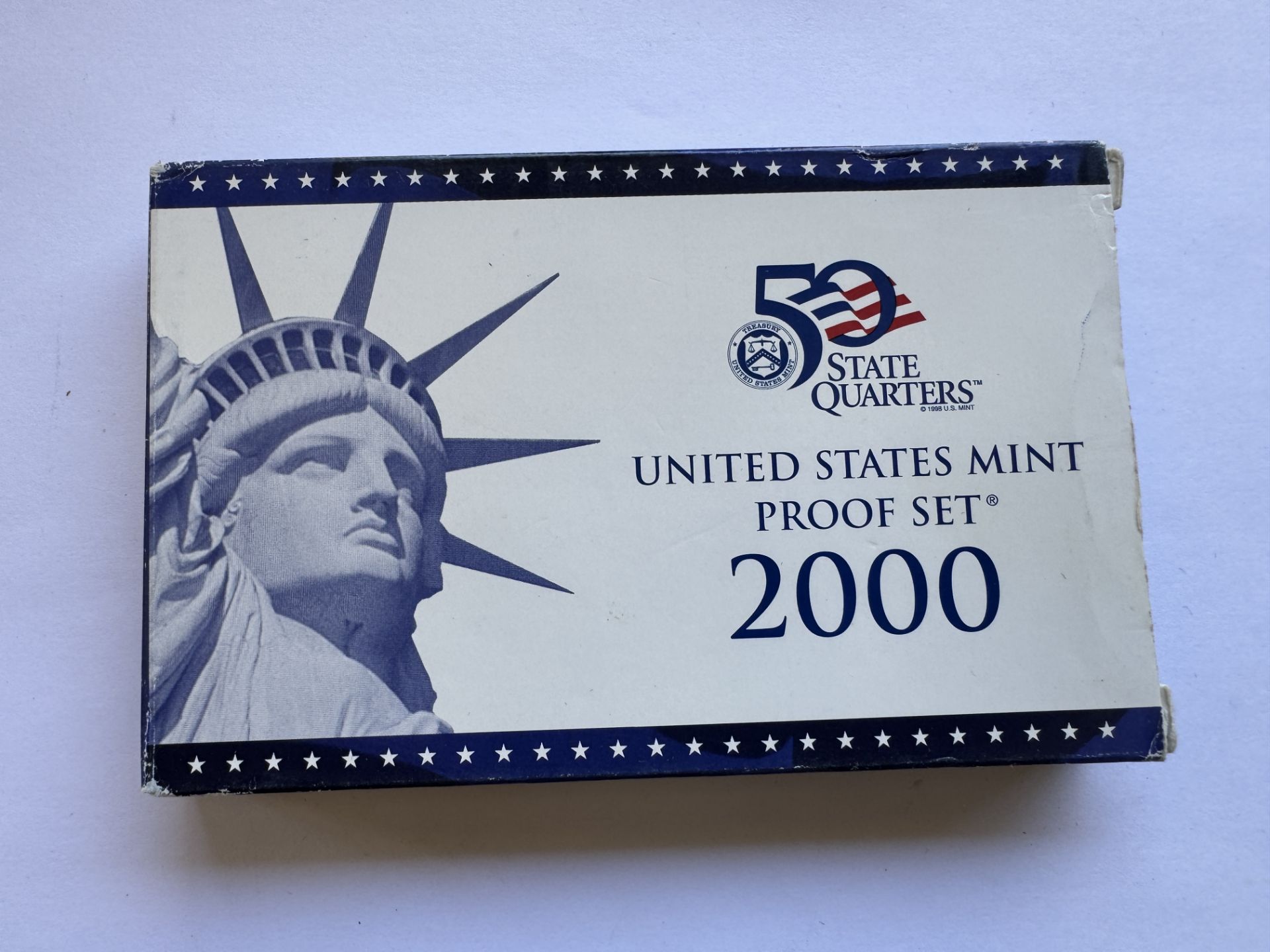 2000 UNITED STATED MINT PROOF SET COINS