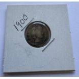 1900 BARBER DIME COIN