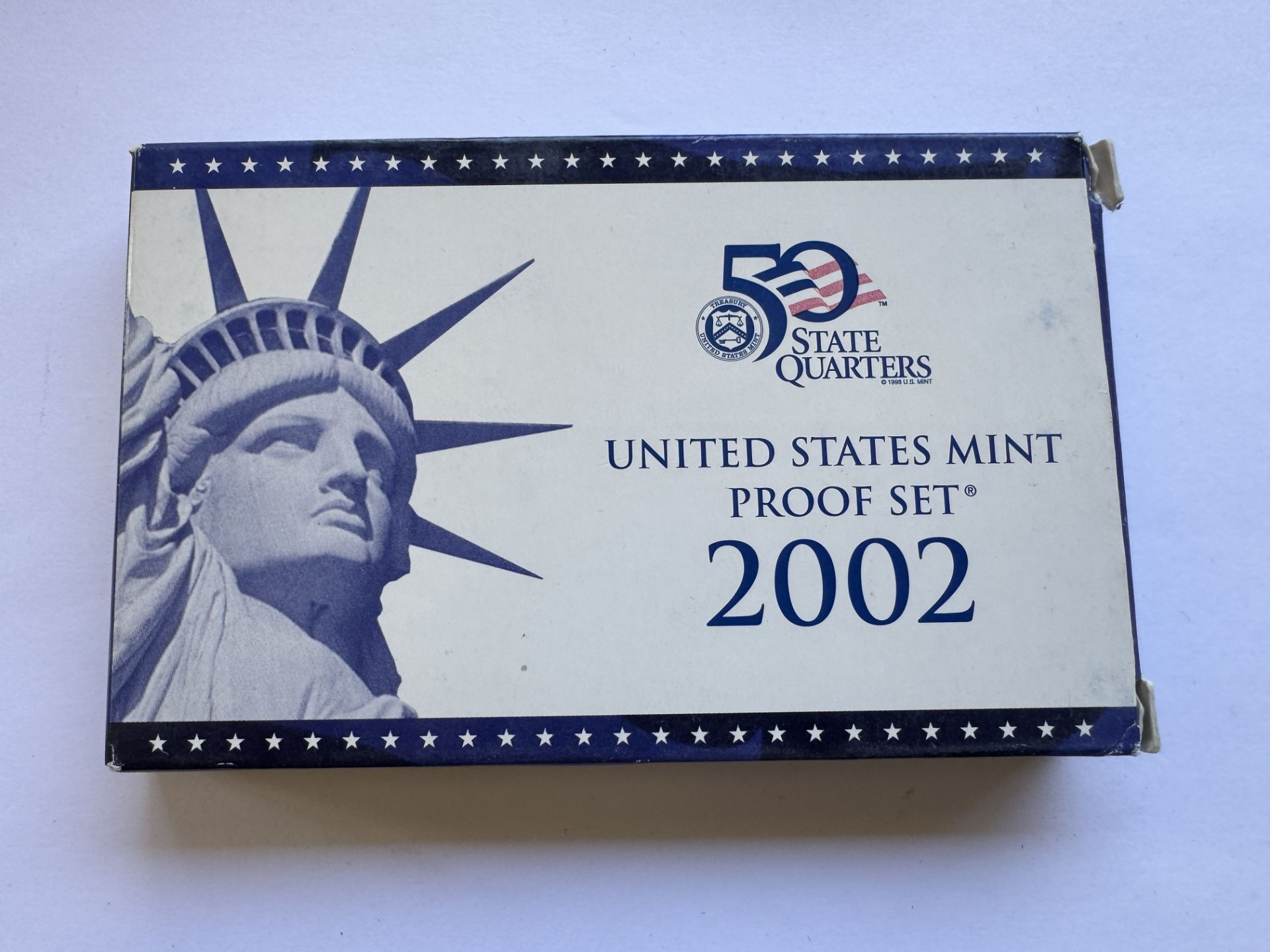 2002 UNITED STATED MINT PROOF SET COINS